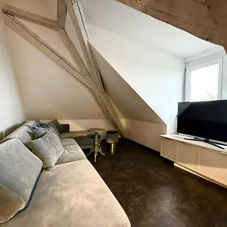 Appartement Einzigartige Dachgeschoss-loft Mit Dachterrasse